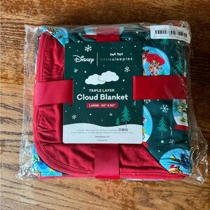 Little Sleepies Pixar Snow Globes Cloud Blanket NIB